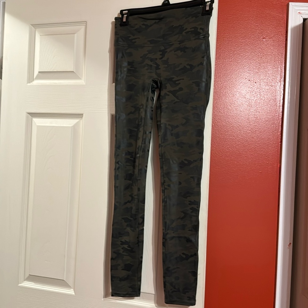 Spanx camo leggings